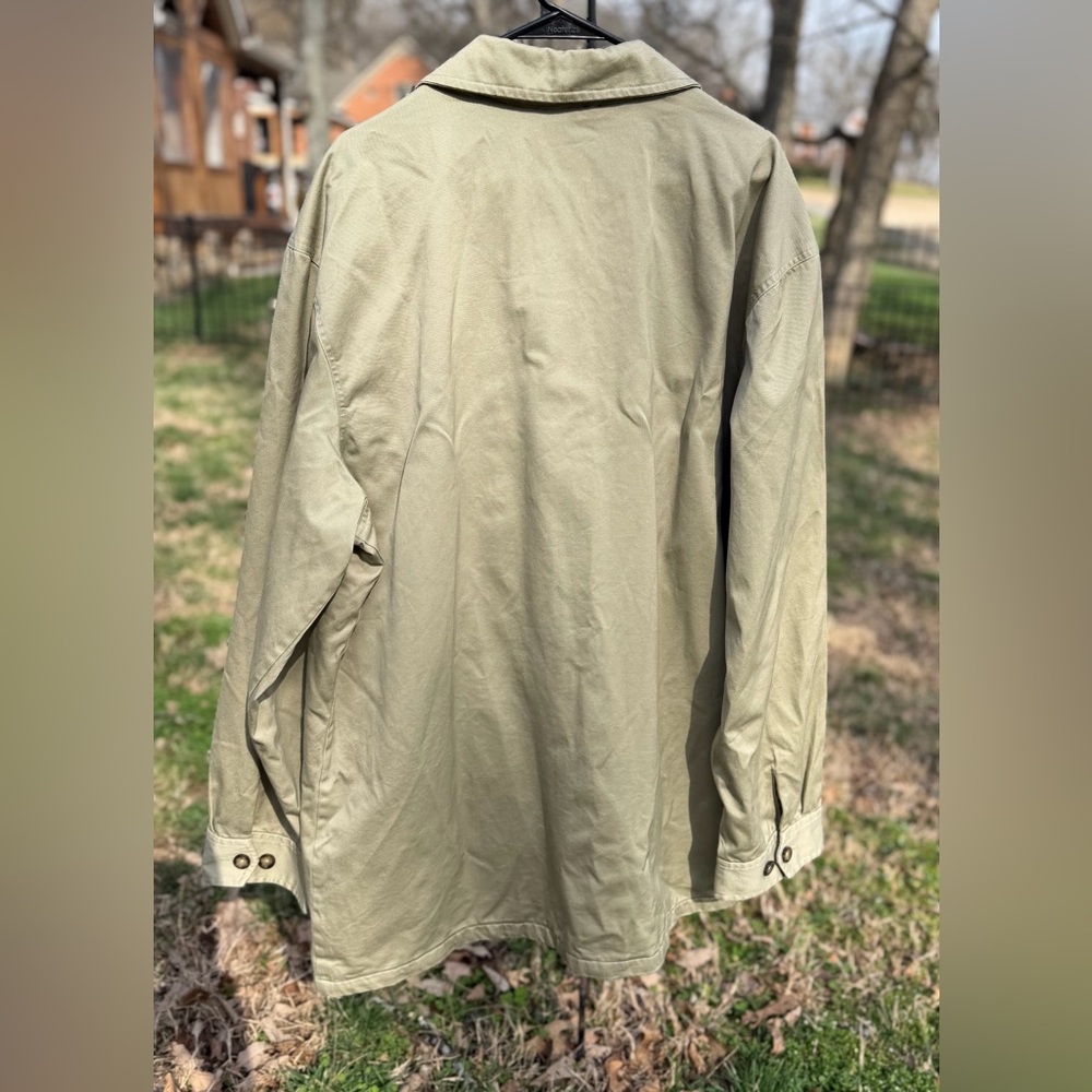 FM Allen Canvas Safari Coat Jacket, XXL,  HIGH QUALITY & RARE! - Picture 3 of 10